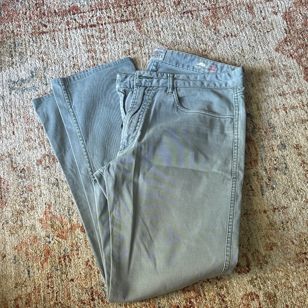 Fahrety Light Blue Pants Gray Denim Jeans